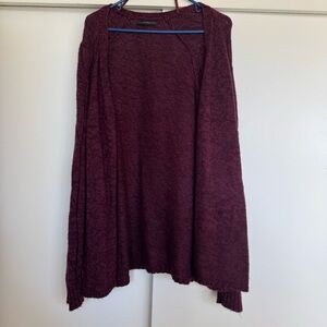 Lane Bryant Deep Burgundy Cardigan